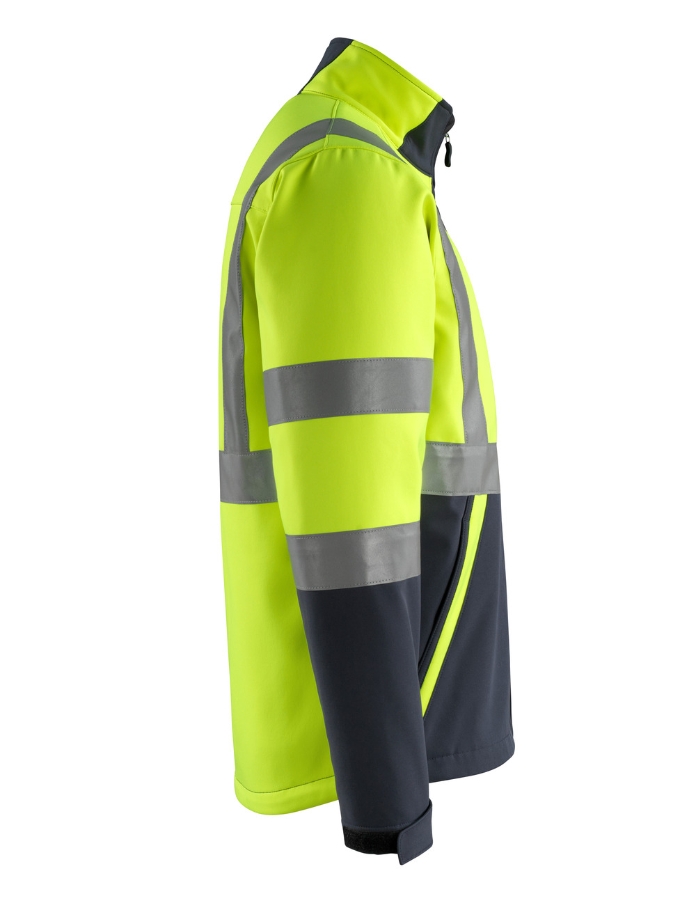 Softshelljacke SAFE LIGHT Hi-vis Gelb/Schwarzblau L