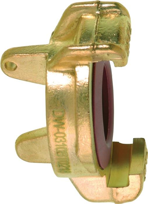 Blindkupplung GEKA plus K Messing GEKA