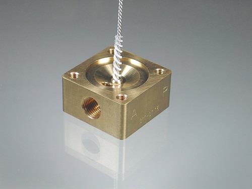 Rohrbürste microabrasiv L.100mm D.2,6mm Nylon-Sic Besatz-L.25mm OSBORN