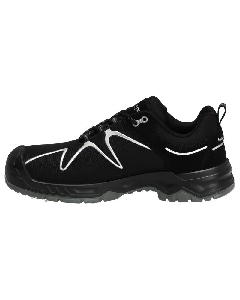 Sicherheitsschuhe FOOTWEAR FLEX Schwarz/Silber 0835
