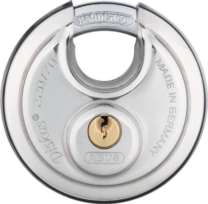 Zylindervorhangschloss 220/70 Schlosskörperbreite 70 mm Edelstahl ABUS