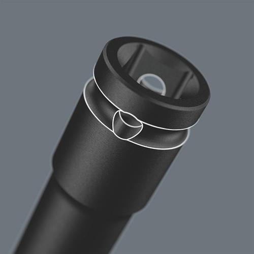 Steckschlüsseleinsatz 8790 B Impaktor Deep 3/8 Zoll 1 Zoll L.63mm WERA
