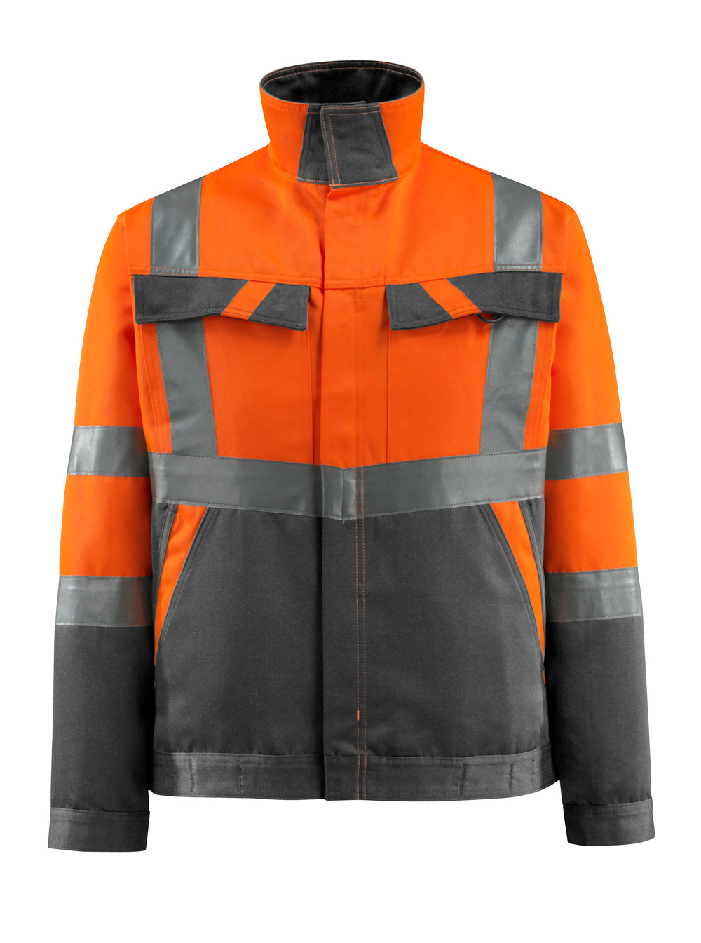 Jacke SAFE LIGHT Hi-vis Orange/Dunkelanthrazit L
