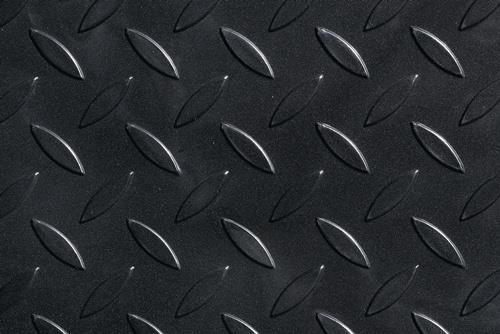 Fußmatte schwarz 100% PP L380xB740xS20mm