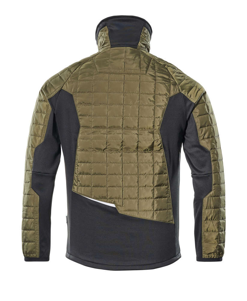 Thermojacke ADVANCED Moosgrün/Schwarz 3XL