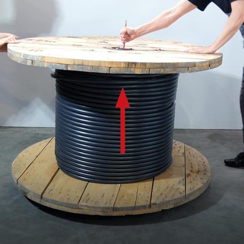 Kabelabroller XB 500 T D.500mm Trgf.800kg RUNPOTEC
