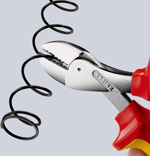 Kompaktseitenschneider X-Cut® L.160mm VDE Mehrkomp.-Hüllen VDE KNIPEX