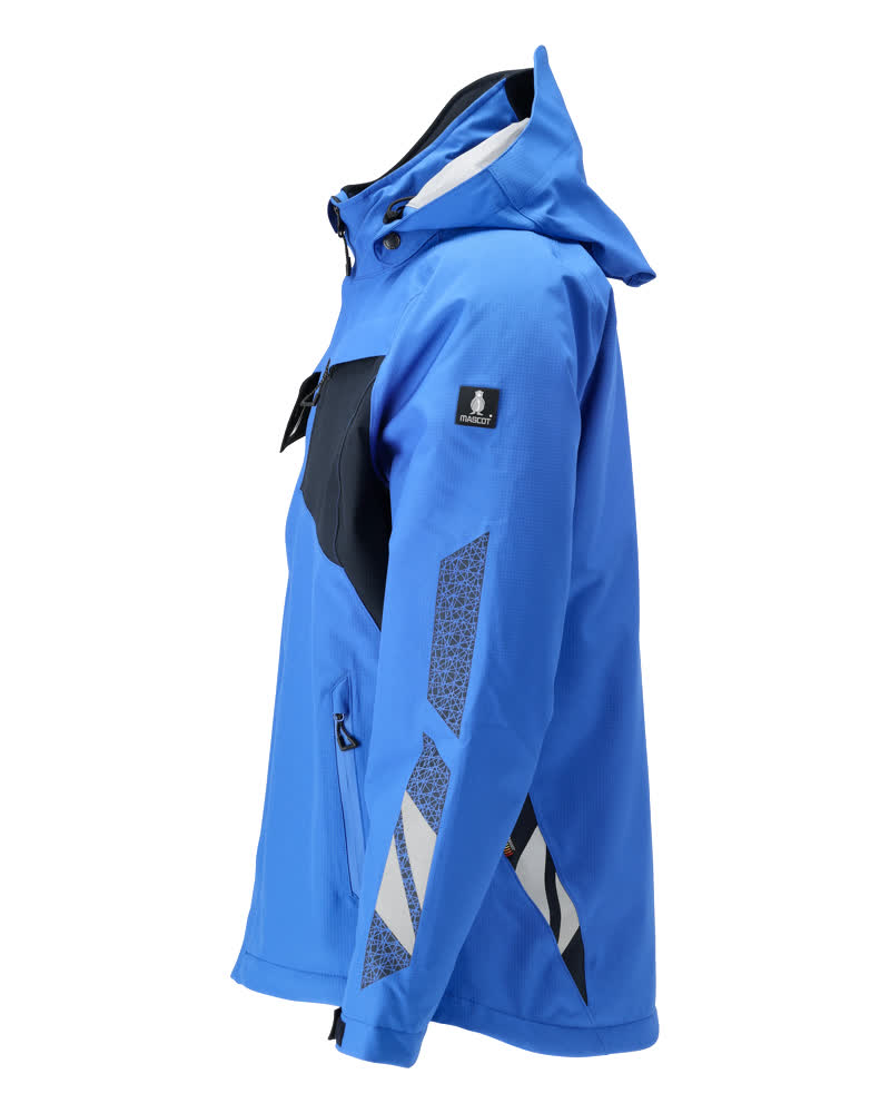Winterjacke ACCELERATE Azurblau/Schwarzblau L