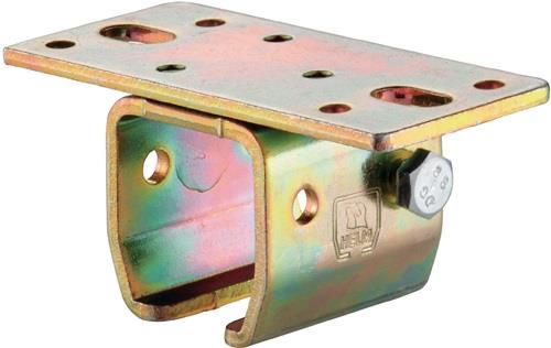 Deckenmuffe 102 f.Pro 100 verzinkt,gelb Dm.HELM