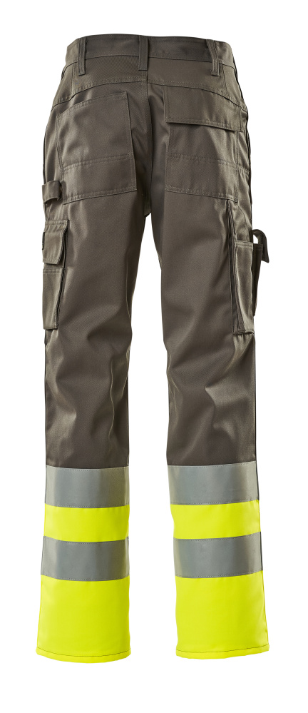 Hose mit Knietaschen SAFE COMPETE Anthrazit/Hi-vis Gelb 82C45