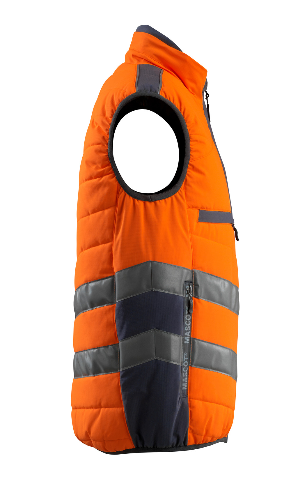 Winterweste SAFE SUPREME Hi-vis Orange/Schwarzblau L