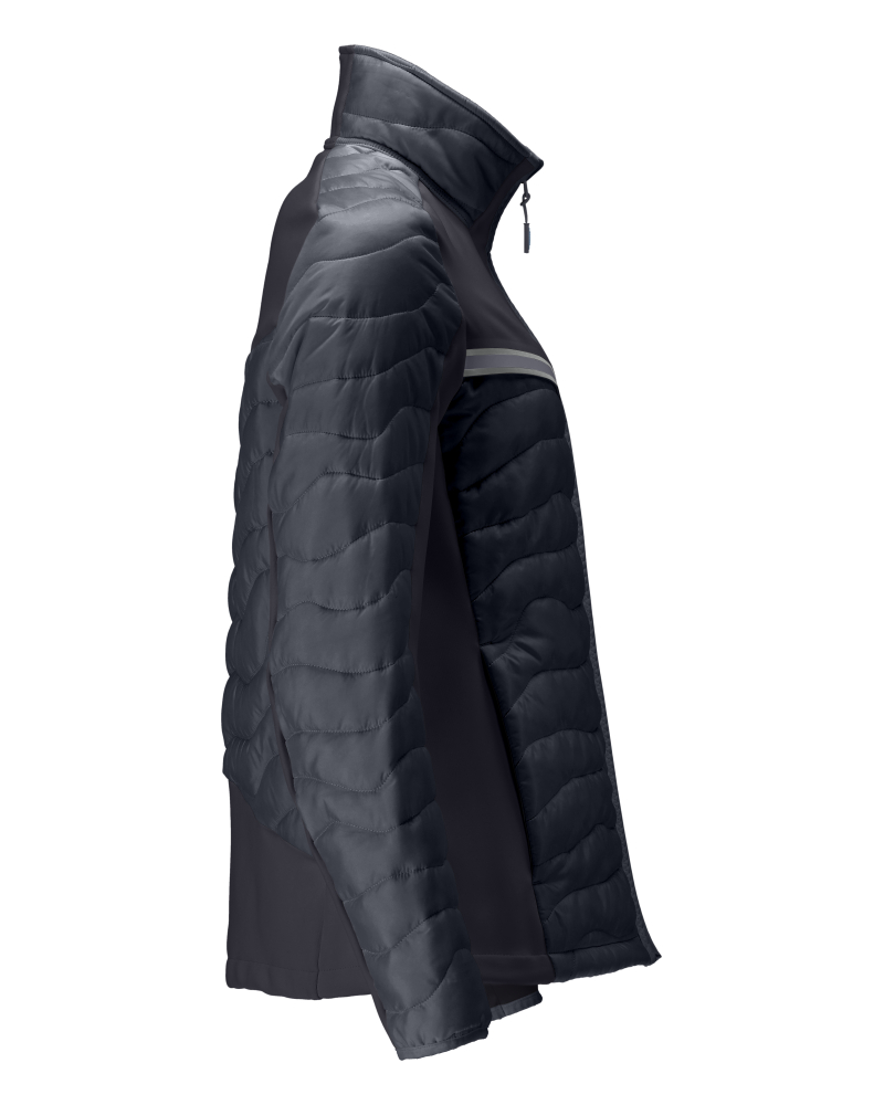 Damen-Passform Thermojacke CUSTOMIZED Schwarzblau L