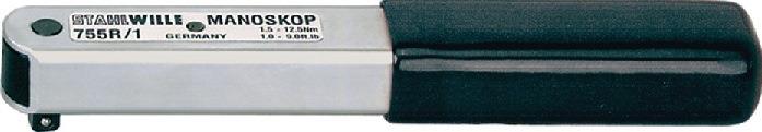 Drehmomentschlüssel MANOSKOP® 755R/1 1/4 ″ 1,5 - 12,5 Nm STAHLWILLE