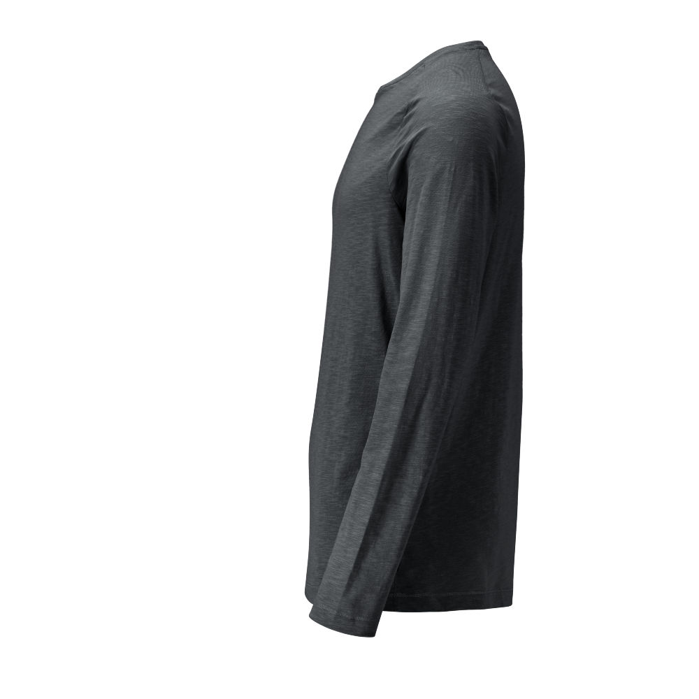 Langarmshirt CUSTOMIZED Anthrazitgrau 3XL