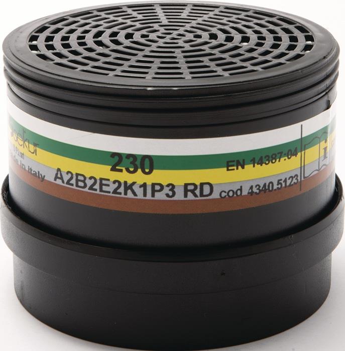 Mehrbereichskombifilter 230 A2B2E2K1-P3 f. 2 St./Btl. EKASTU