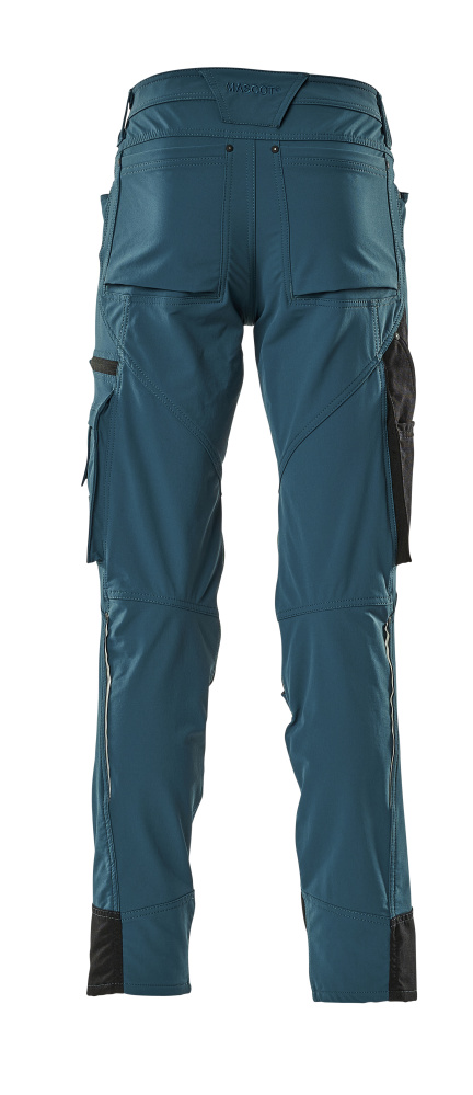 Hose mit Knietaschen ADVANCED Dunkelpetroleum 76C42