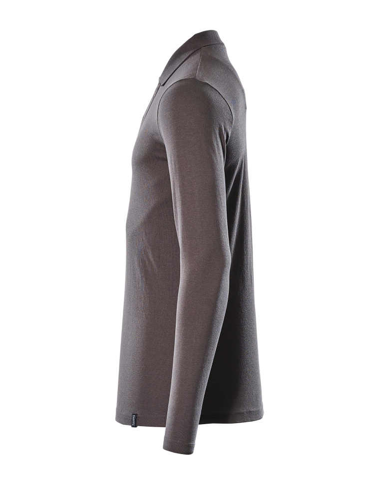 Polo-Shirt, Langarm CROSSOVER Dunkelanthrazit 2XLONE