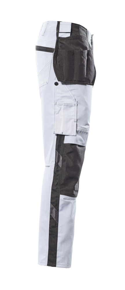 Hose mit Hängetaschen UNIQUE Weiß/Dunkelanthrazit 76C56