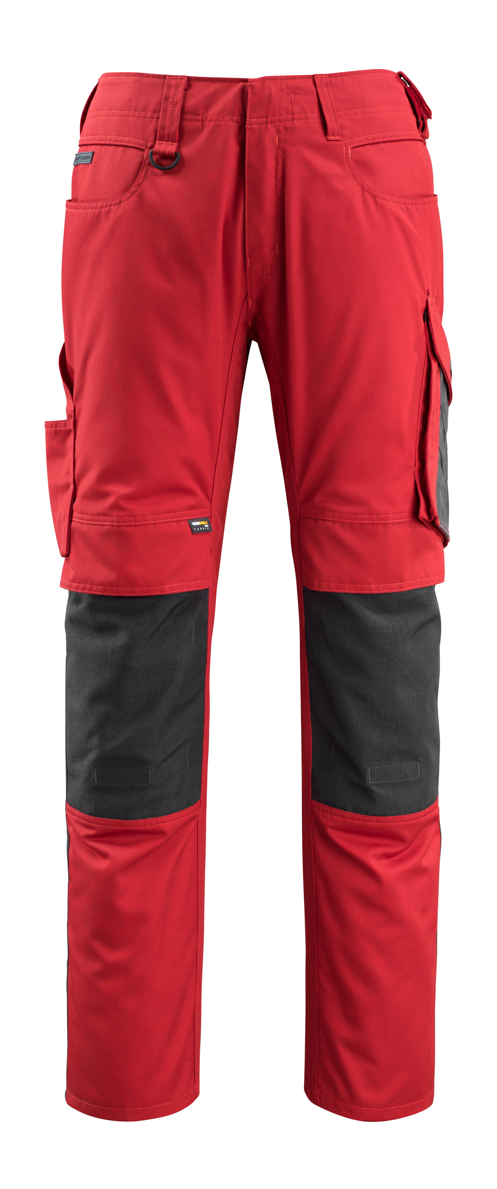 Hose mit Knietaschen UNIQUE Rot/Schwarz 82C48