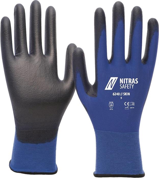 Handschuhe Skin EN 388 PSA Kategorie II 10