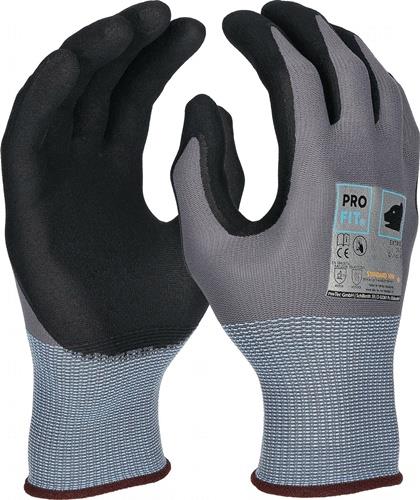 Handschuh EXTRA Gr.10 grau/schwarz EN 388/EN 407 PSA II PRO FIT