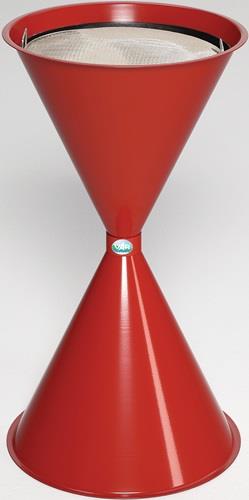 Standascher D400xH730mm rot Stahlbl.VAR