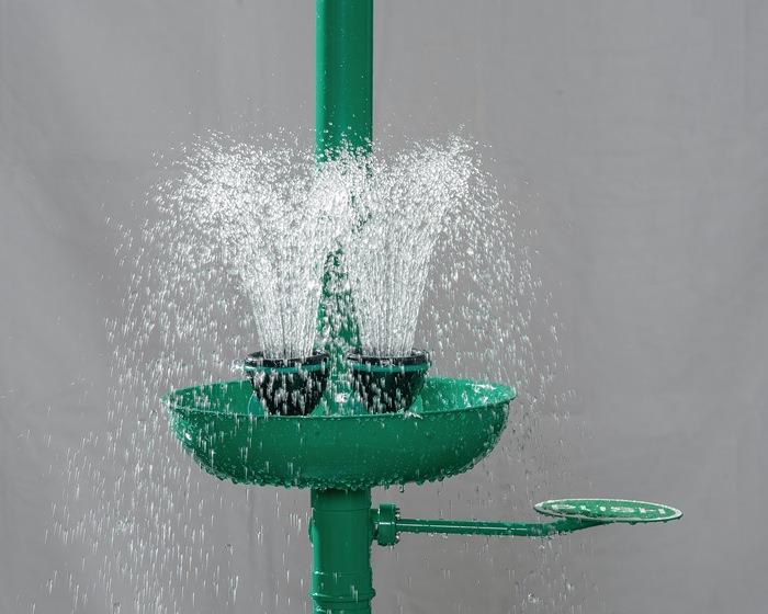 Augendusche ClassicLine mit Auffangbecken Wandmontage Anschluss 3/4 IG ″ B-SAFETY