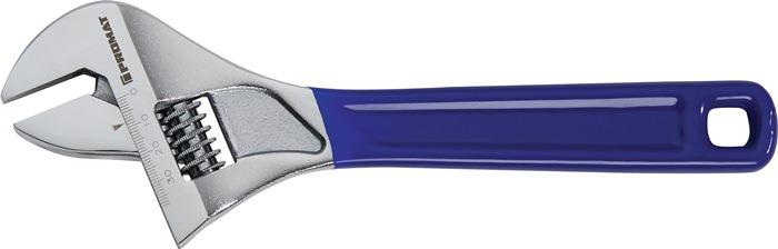Rollgabelschlüssel max. 40 mm Länge 250 mm mit Schnellverstellung und Skala PROMAT
