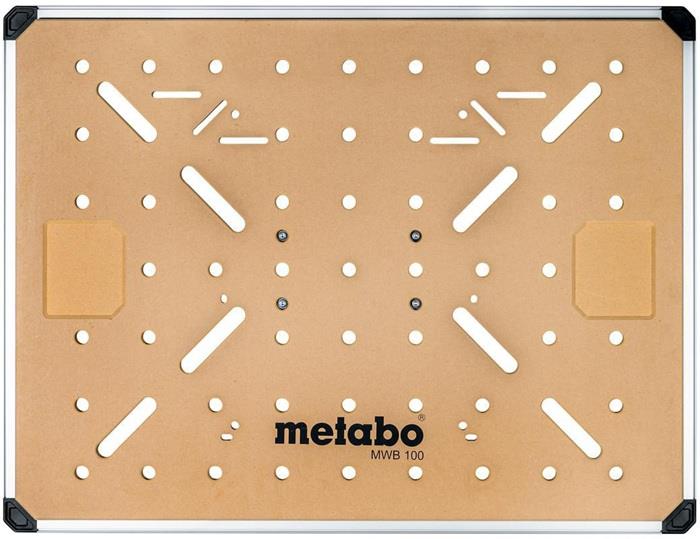 Multifunktionstisch MWB 100 Höhe 800-1000mm Traglast 120kg Arbeitsplatte MDF METABO