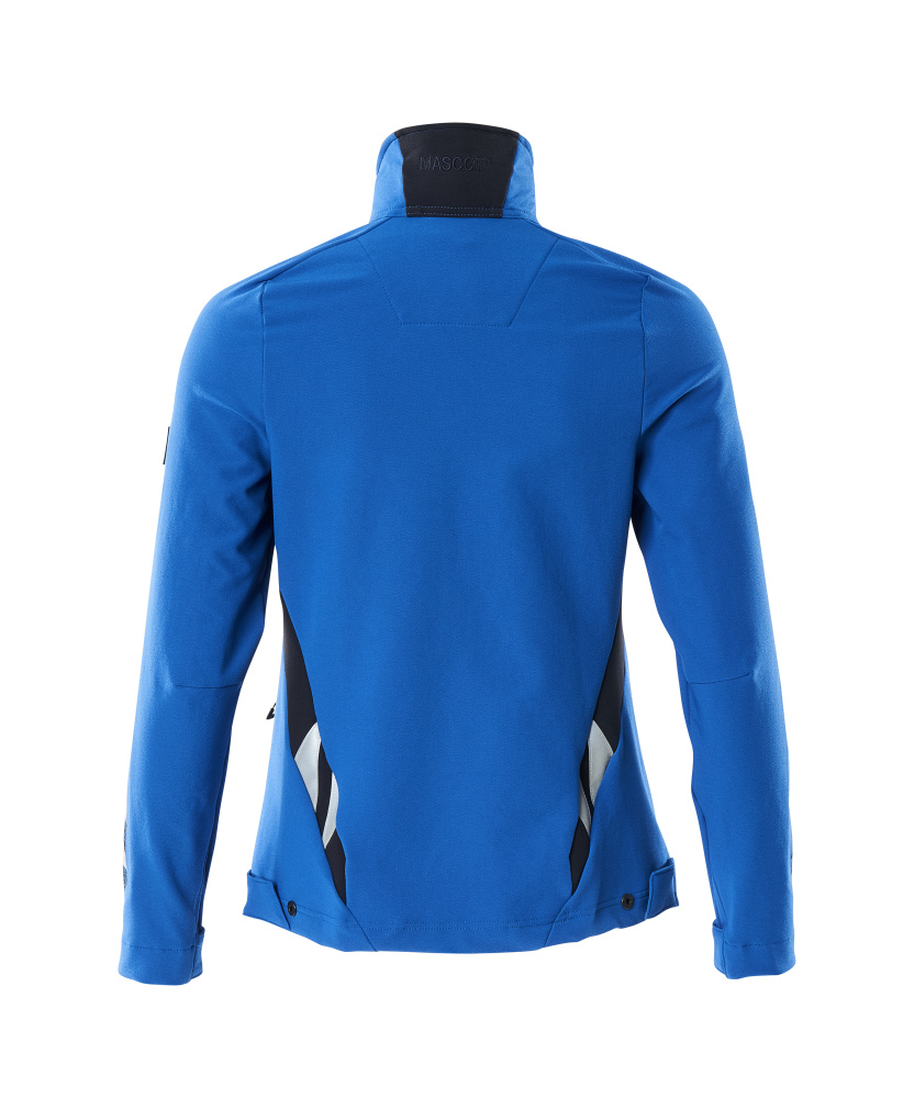 Damen-Passform Jacke ACCELERATE Azurblau/Schwarzblau 4XL