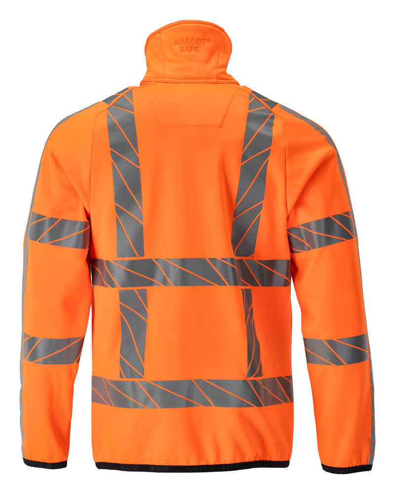Fleecejacke ACCELERATE SAFE Hi-vis Orange L