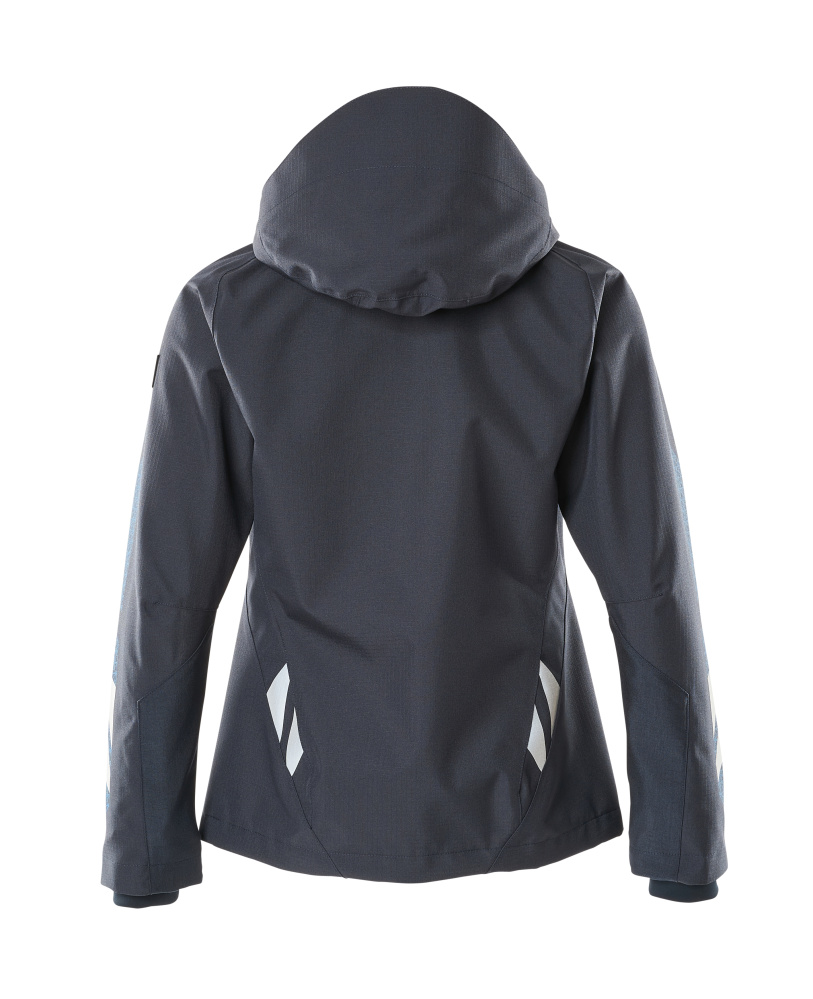 Damen-Passform Hard Shell Jacke ACCELERATE Schwarzblau L