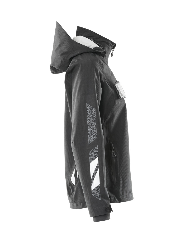 Damen-Passform Hardshelljacke ACCELERATE Schwarz 3XL