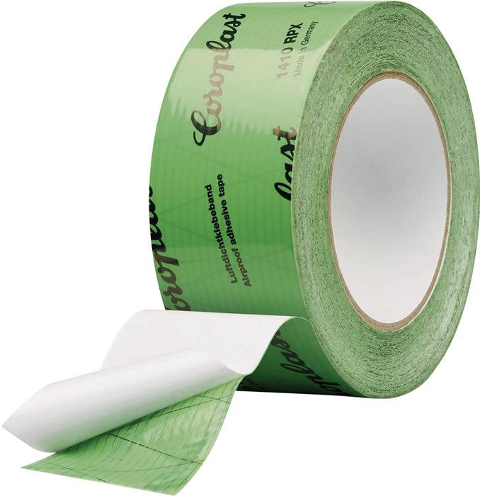 Spezialfolienklebeband 1410 RPX grün Länge 25 m Breite 60 mm Rolle COROPLAST