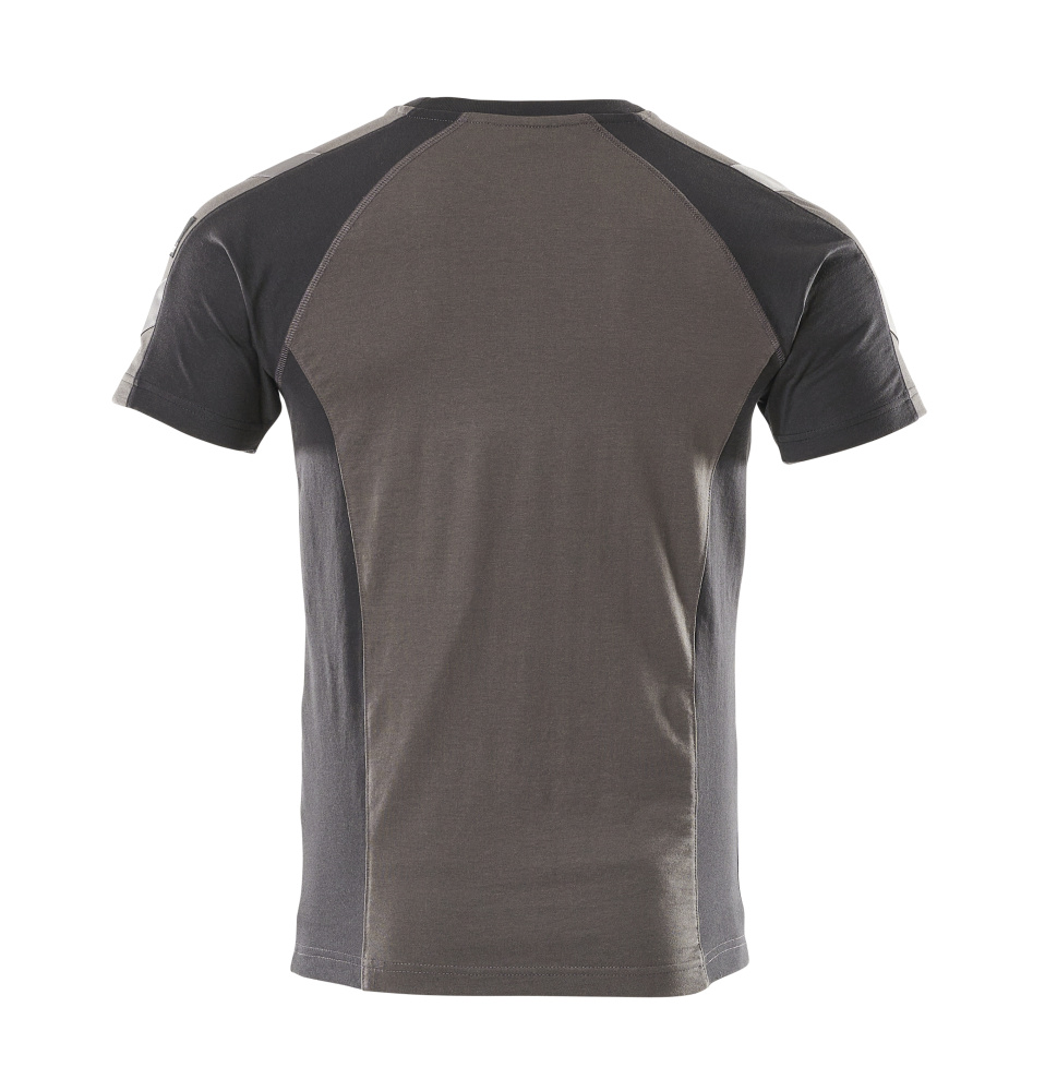 T-Shirt UNIQUE Dunkelanthrazit/Schwarz L