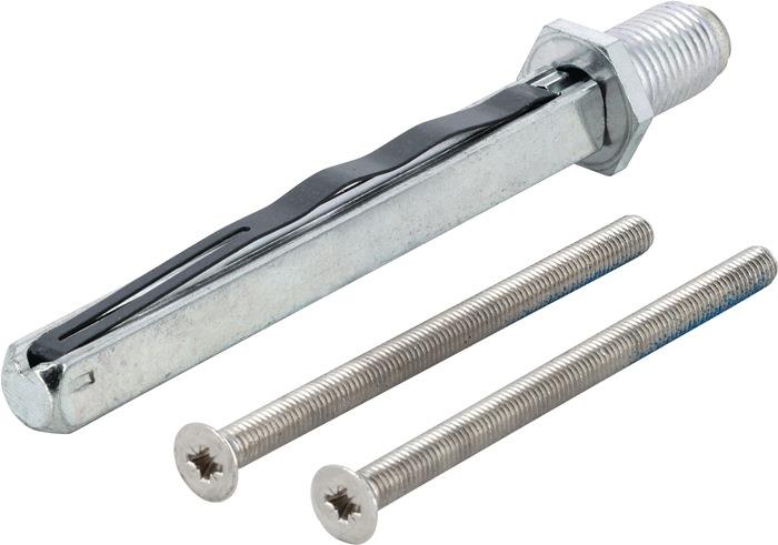 Befestigungsset Sertos® FS-K/G 65-70 mm M5 x 75 Vierkant 9 x 90 mm HOPPE