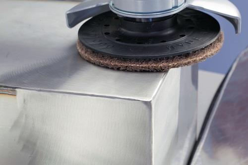 Schleifvliesscheibe D.115mm coarse braun ungelocht PROMAT