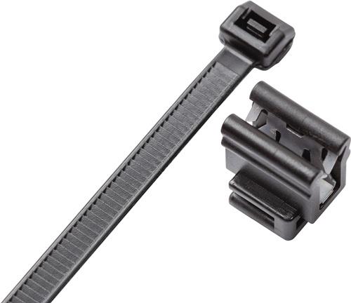 Kabelbinder Solar L.200mm B.4,8mm PA 6.6 schwarz