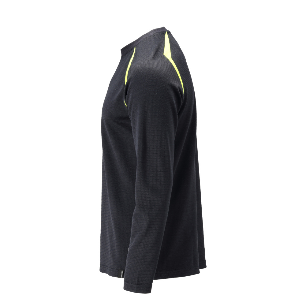 Langarmshirt ACCELERATE MULTISAFE Schwarzblau/Hi-vis Gelb 3XL