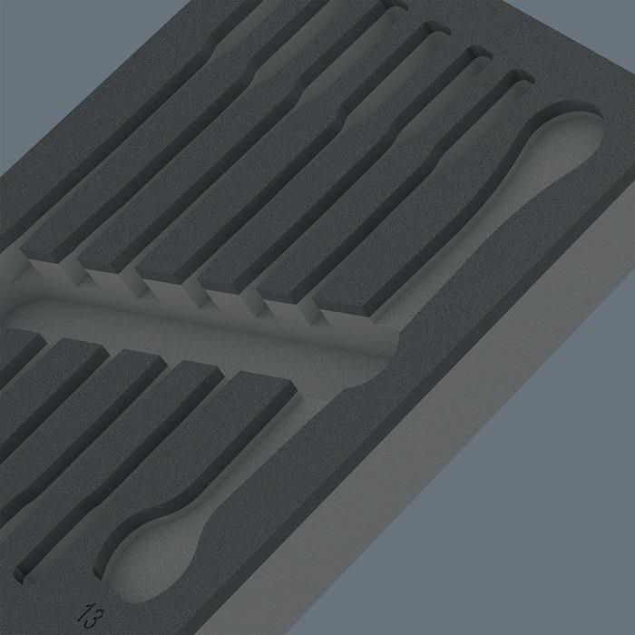 Schaumstoffeinlage leer für Ersatz für WERA 9730 WERA