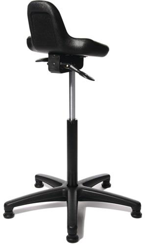 Stehhilfe Integralschaum Sitz-H.550-810mm STA schwarz TOPSTAR