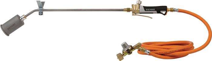 Propananwärmbrenner-Set Pro 88 Titanium mit Druckminderer manuelle Zündung 5 m SIEVERT