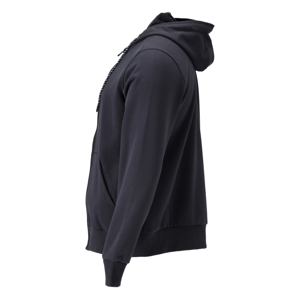 Kapuzenpullover mit Reißverschluss CUSTOMIZED Schwarzblau S