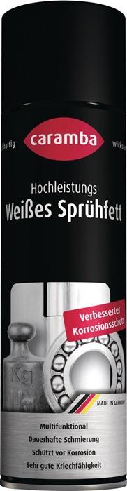 Hochleistungs Weißes Sprühfett weiß 500 ml Spraydose CARAMBA