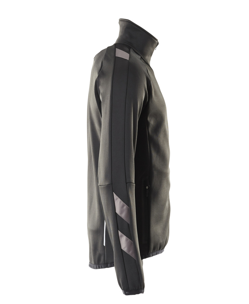 Fleecejacke UNIQUE Schwarz 3XL