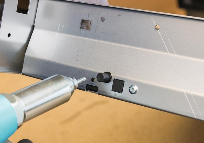 Druckluftblindnietgerät 9037N-2 14700 N 3-6,4 mm HAZET