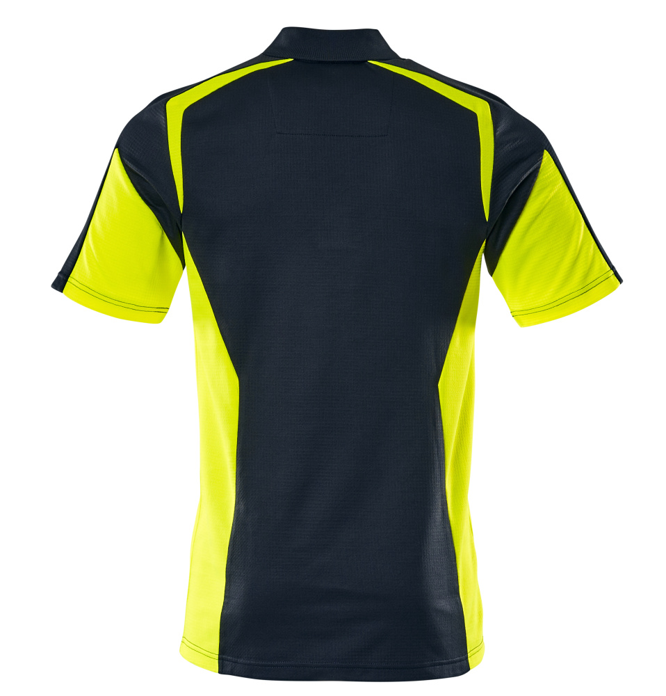 Polo-Shirt ACCELERATE SAFE Schwarzblau/Hi-vis Gelb 5XL
