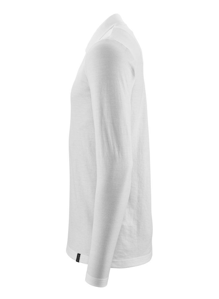 Polo-Shirt, Langarm CROSSOVER Weiß 2XLONE