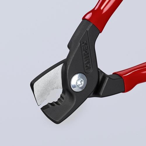 Kabelschere L.160mm Ku.-Überzug KNIPEX