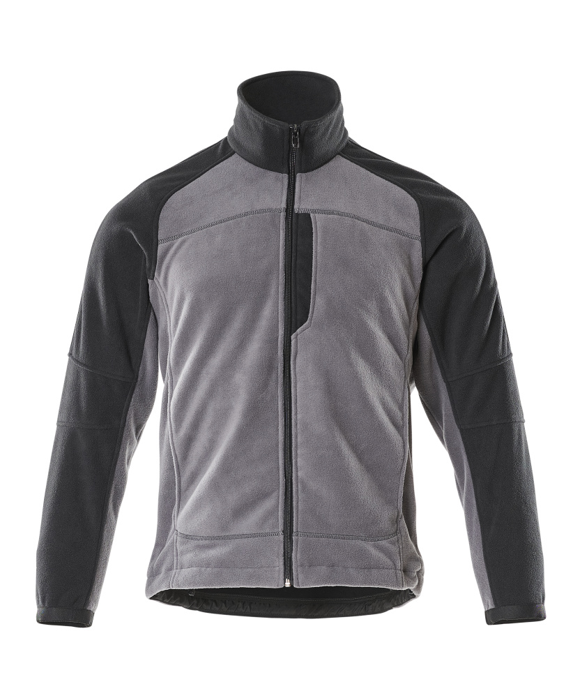 Fleecejacke IMAGE Anthrazit/Schwarz 3XL